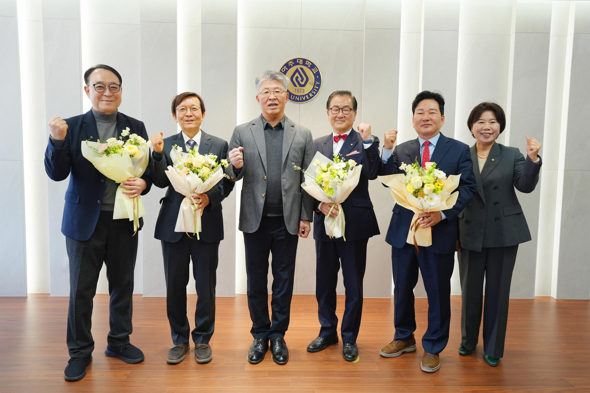 이택성·박만규·임재성·이철기 기부자, 기부금 전달식 