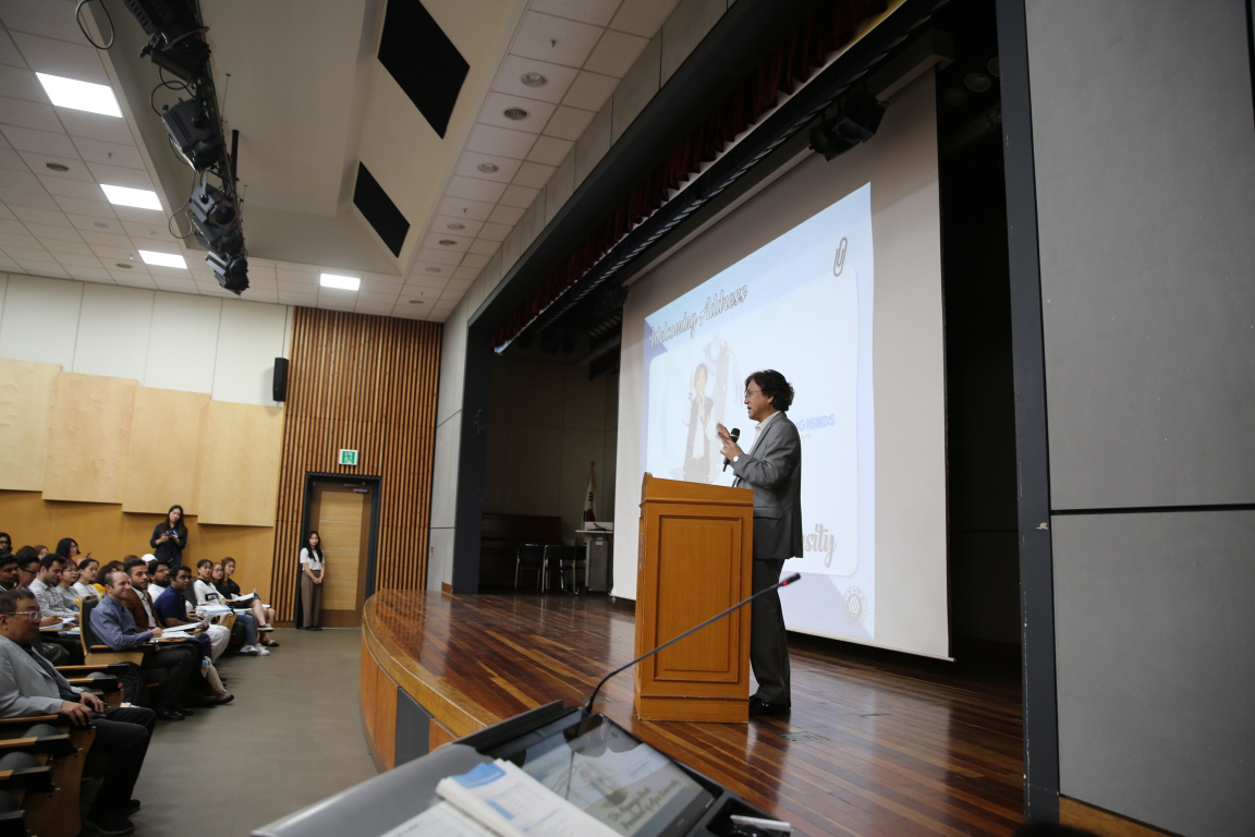 2019-2학기 외국인 교환학생 오리엔테이션 참석